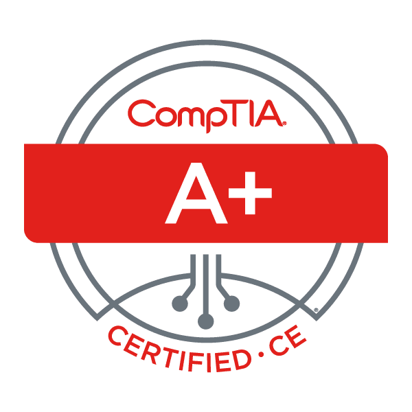 CompTIA A+ Certification Badge